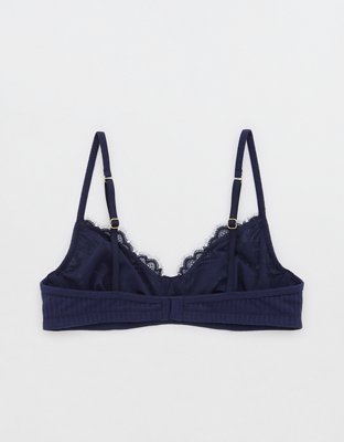 Show Off Enchanted Lace Rib Wireless Bralette