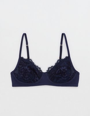 Show Off Enchanted Lace Rib Wireless Bralette