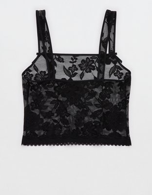 Show Off Feeling Femme Lace Tank Top