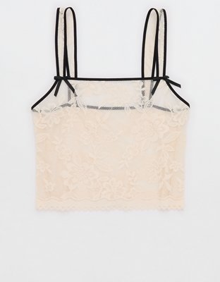 Show Off Feeling Femme Lace Tank Top