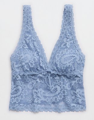 Show Off Paisley Lace Padded Plunge Tank Top