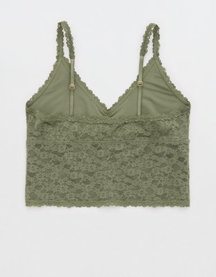 Show Off Top de Bra con Encaje Vintage