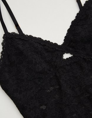 Show Off Vintage Lace Cut Out Bodysuit