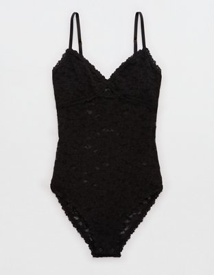 Show Off Vintage Lace Cut Out Bodysuit