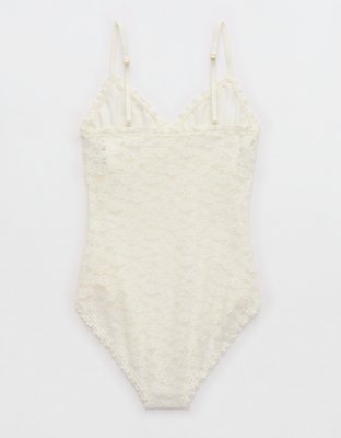 Show Off Vintage Lace Cut Out Bodysuit