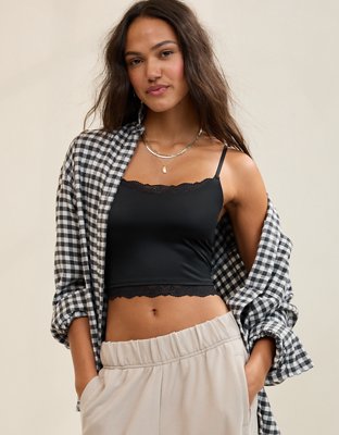 Show Off Shine Lace Tank Top