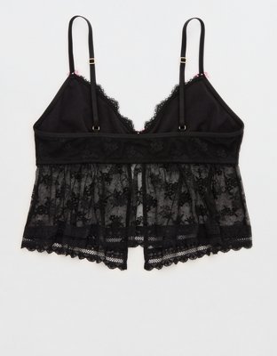 Show Off Midnight Romance Lace Bra Top