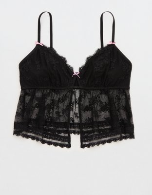 Show Off Midnight Romance Lace Bra Top