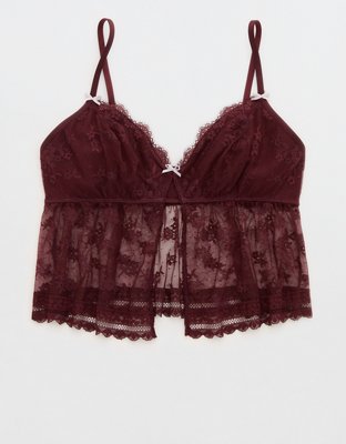 Show Off Midnight Romance Lace Bra Top