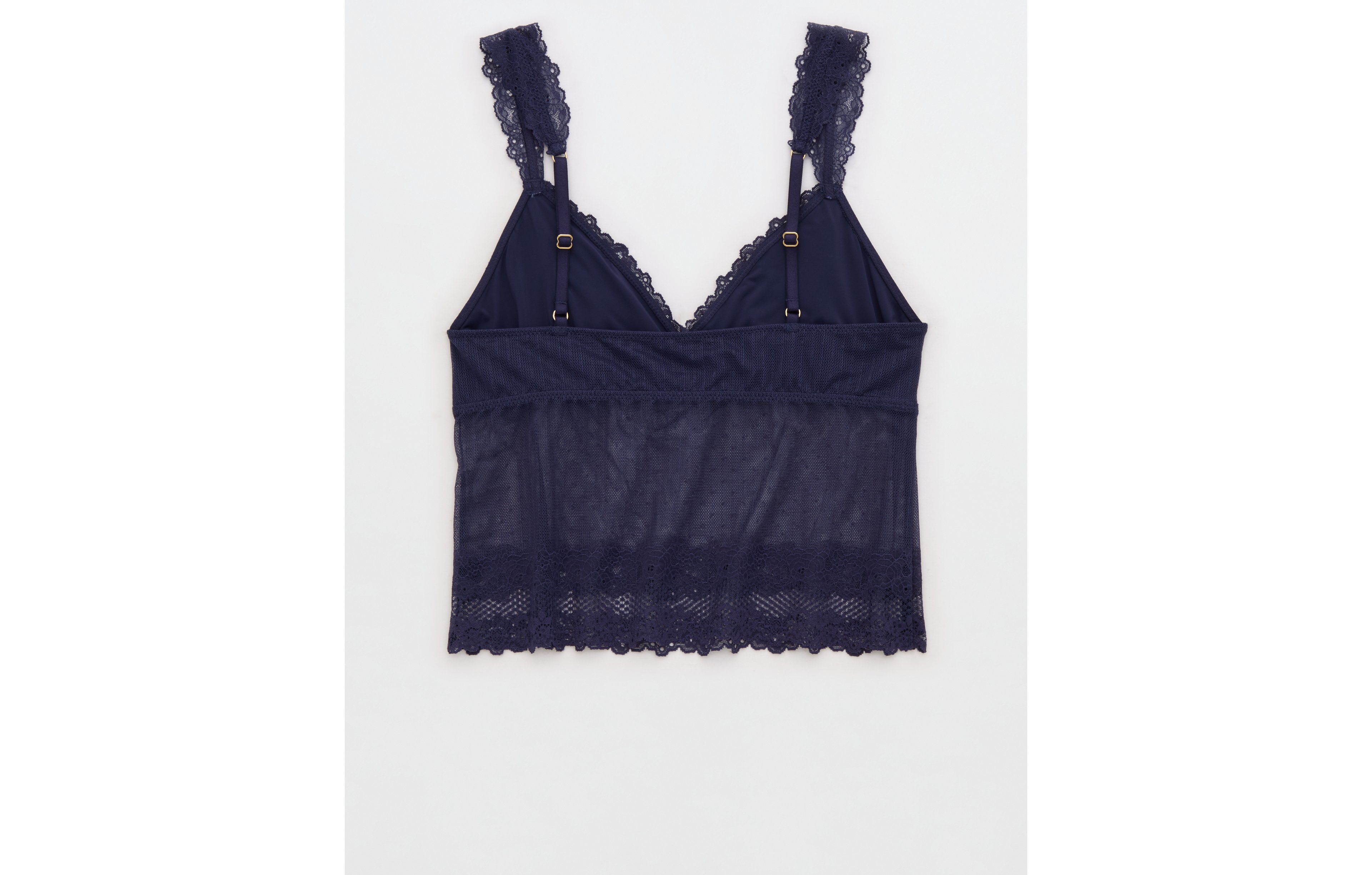 Show Off Frosted Floral Lace Tank Top