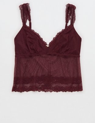 Show Off Frosted Floral Lace Tank Top