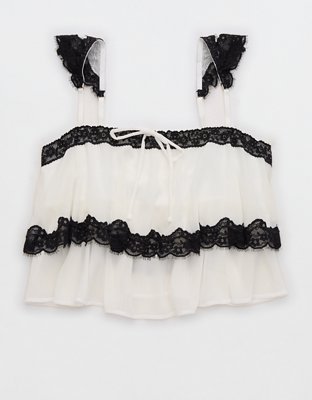 Show Off Romantic Flutter Top