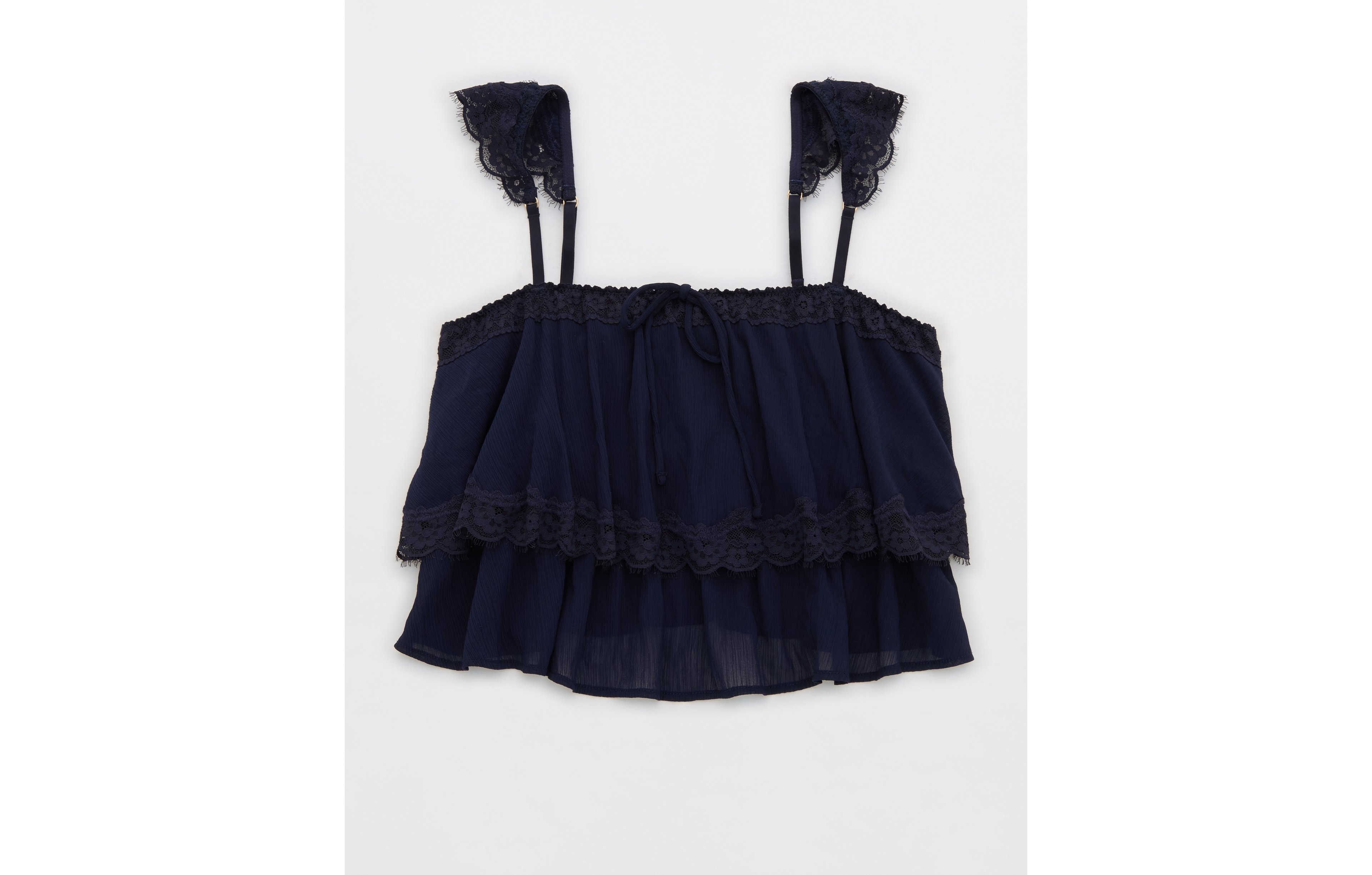 Show Off Romantic Flutter Top