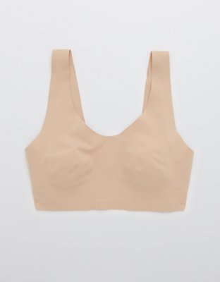 Aerie Real Free Bralette relleno con cuello caído