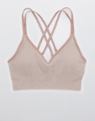 Aerie Seamless Strappy Padded Bralette