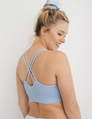 Aerie Seamless Strappy Padded Bralette