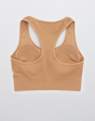 Aerie Seamless Padded Longline Racerback Bralette