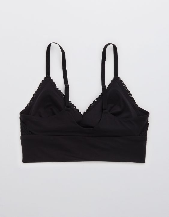 Aerie Sunnie Lace Padded Triangle Bralette