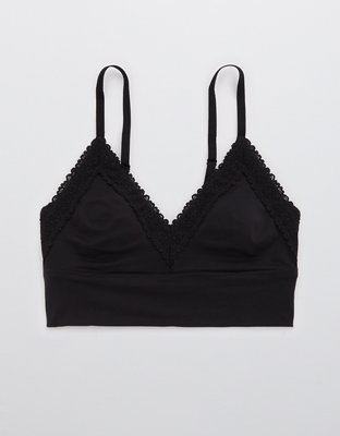 Aerie Sunnie Blossom Lace Padded Triangle Bralette