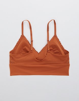 Aerie Sunnie Blossom Lace Padded Triangle Bralette