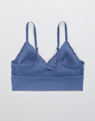 Aerie Sunnie Blossom Lace Padded Triangle Bralette