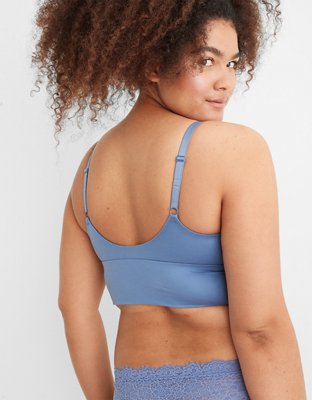 Aerie Sunnie Blossom Lace Padded Triangle Bralette