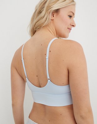 Aerie Sunnie Blossom Lace Padded Triangle Bralette