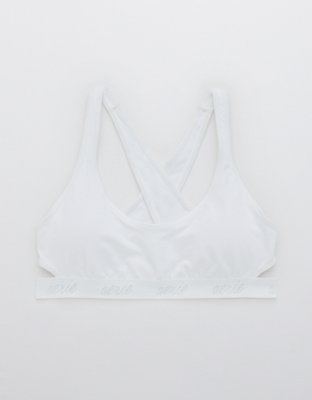 Aerie Logo Cut Out Scoop Bralette
