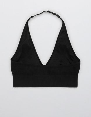 Aerie Seamless Padded Halter Bralette