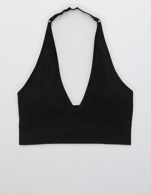 Aerie Seamless Padded Halter Bralette