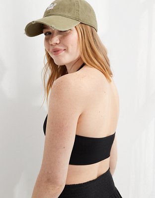Aerie Seamless Padded Halter Bralette