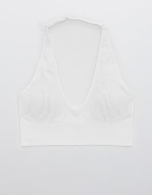 Aerie Seamless Padded Halter Bralette