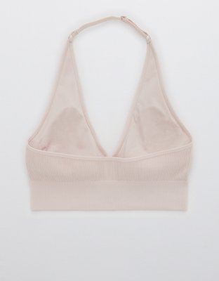 Aerie Seamless Padded Halter Bralette
