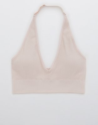 Aerie Seamless Padded Halter Bralette