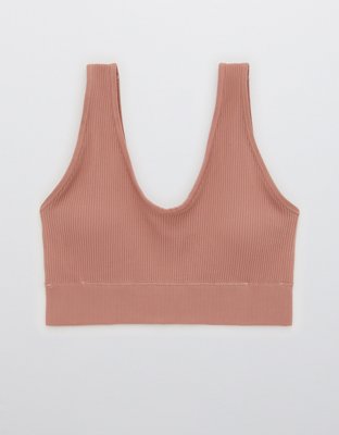 Aerie + Seamless Rib Corset Bra Top