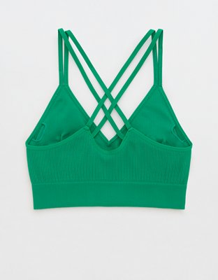 Aerie Seamless Strappy Padded Bralette