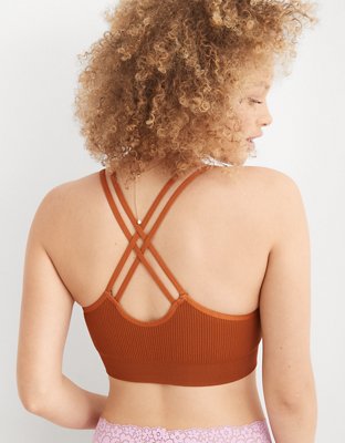 Aerie Seamless Strappy Padded Bralette