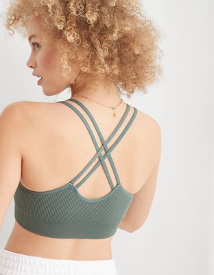 Aerie Seamless Strappy Padded Bralette