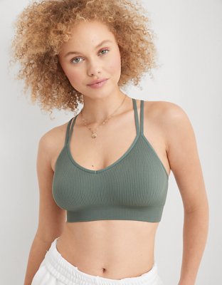 Aerie Seamless Strappy Padded Bralette