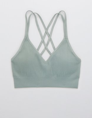 Aerie Seamless Strappy Padded Bralette