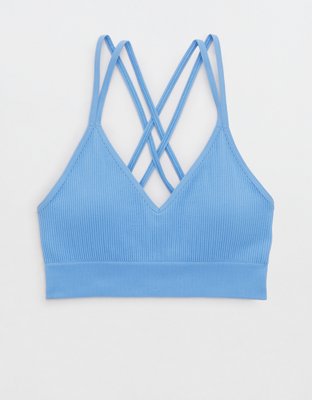 Aerie Seamless Strappy Padded Bralette