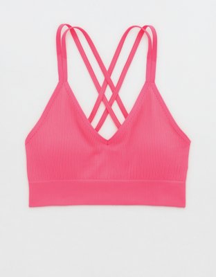 Aerie Seamless Strappy Padded Bralette