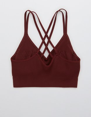 Aerie Seamless Strappy Padded Bralette