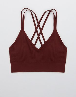 Aerie Seamless Strappy Padded Bralette