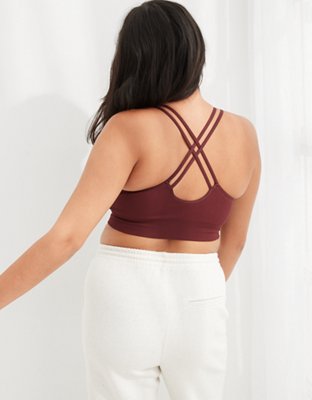 Aerie Seamless Strappy Padded Bralette