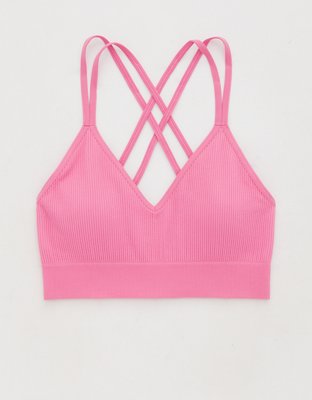 Aerie Seamless Strappy Padded Bralette