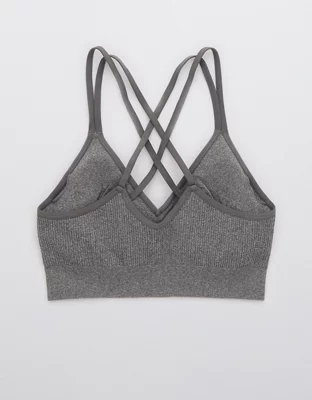 Aerie Seamless Strappy Padded Bralette