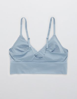 Aerie Sunnie Blossom Lace Padded Triangle Bralette