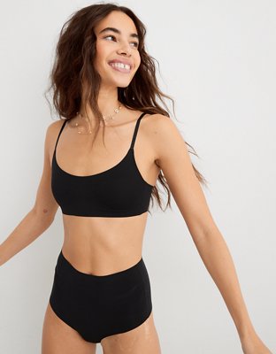 XL BARELY THERE Black Sports Soft Cup Bra 