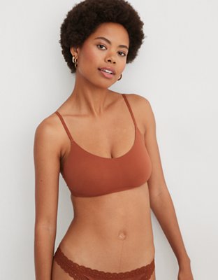 Evolve Barely There Bra - Tan Brown